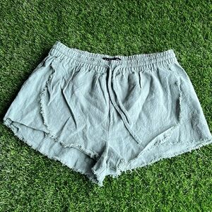 RUSTY Olive Green Shorts size medium